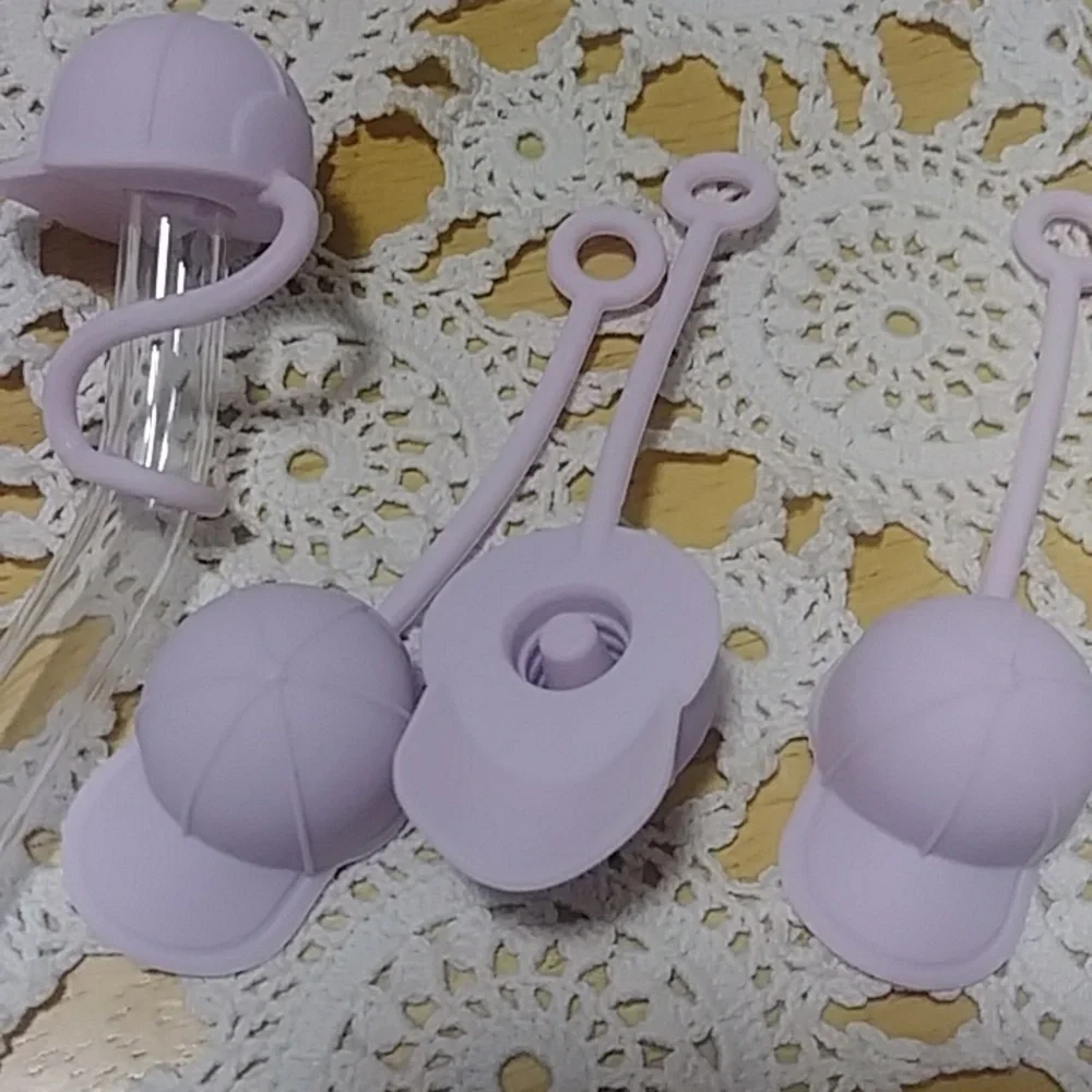 Lavender Baseball cap Straw Cover Toppers, protect from germs and dust